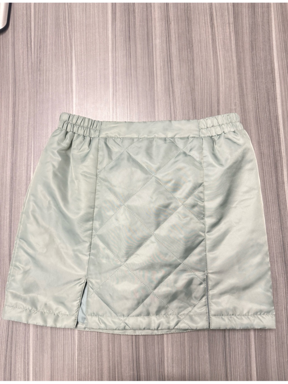 Le Lis Mint Green Quilted Jacket Panel